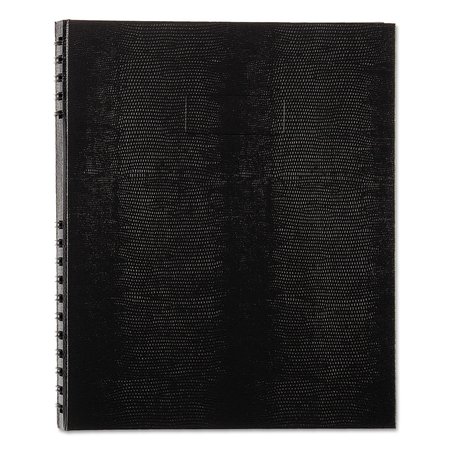 BLUELINE NotePro Notebook, 1 Subject, Medium/College Rule, Black Cover, 11 x 8.5, 75 Sheets REDA10150BLK